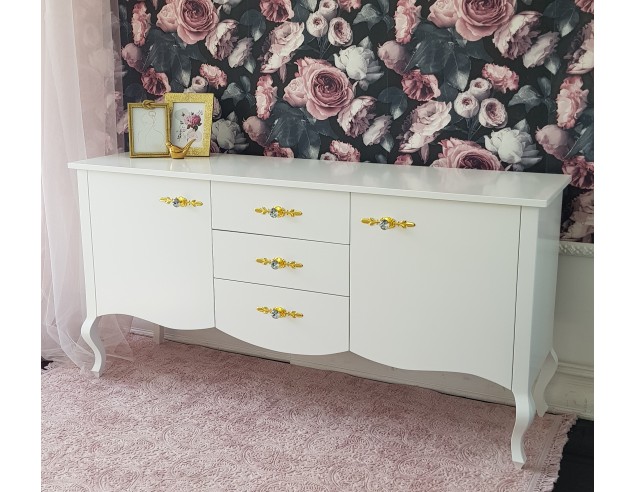 Komoda Ludwik 3 szuflady oraz dwoje drzwiczek...