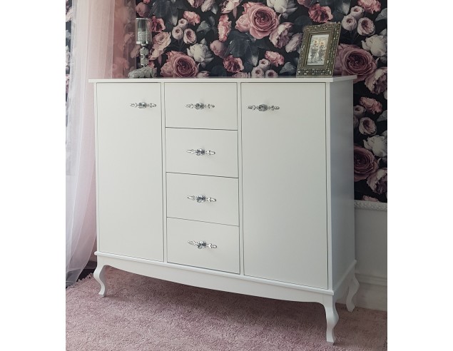 Komoda Ludwik 4 szuflady oraz dwoje drzwiczek...