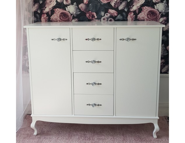 Komoda Ludwik 4 szuflady oraz dwoje drzwiczek...