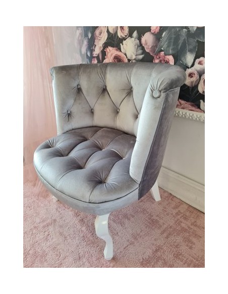 Fotel biały ludwik kolor tapicerki do wyboru