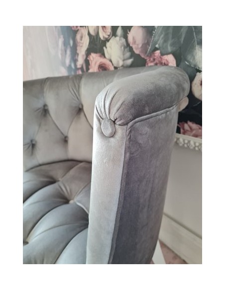 Fotel biały ludwik kolor tapicerki do wyboru