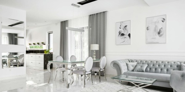 Wysoki połysk w meblach glamour – elegancja i funkcjonalność